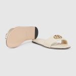Gucci Women’s slide sandal with Double G - Image 5